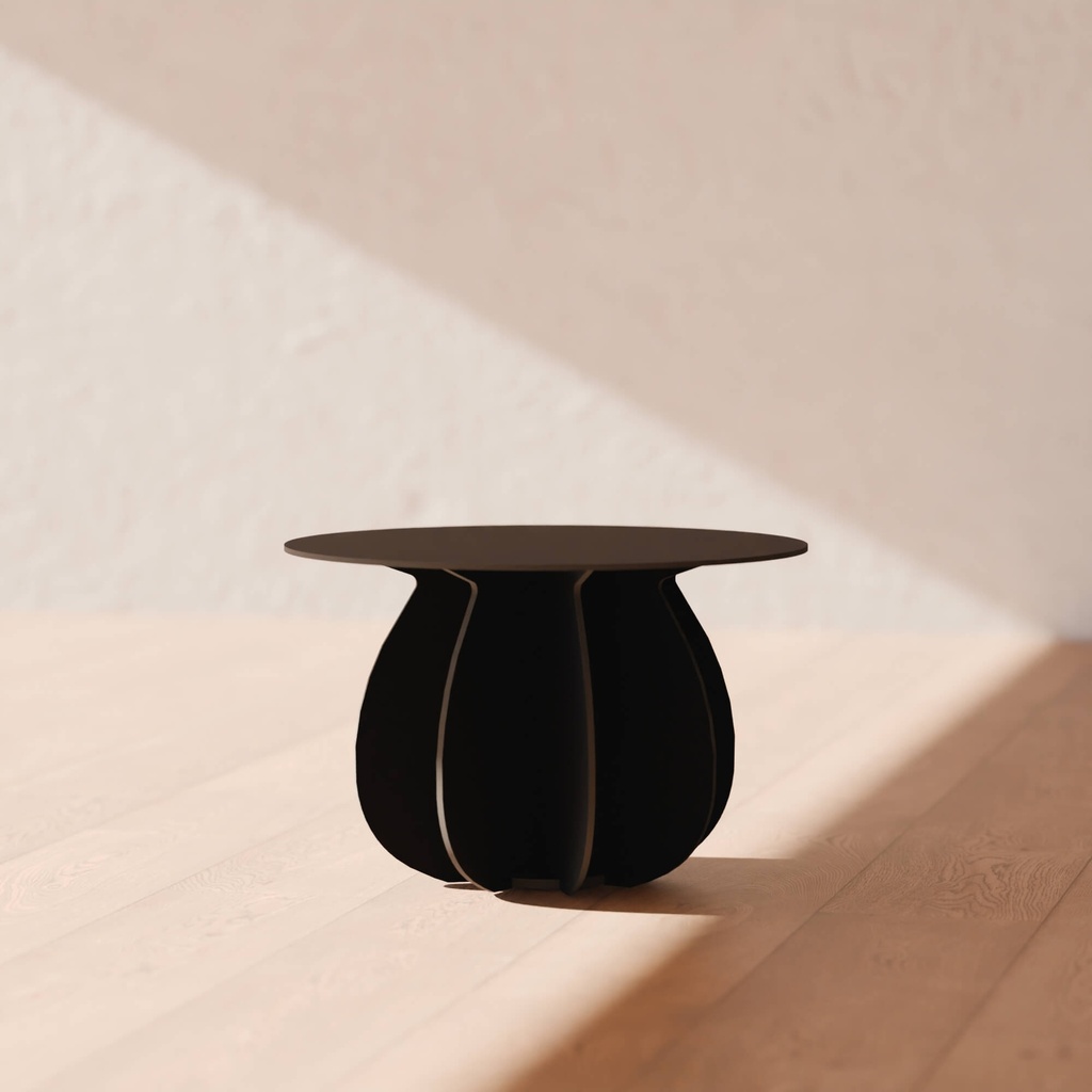 Gardenia non-perforated coffee table Ø 55 cm